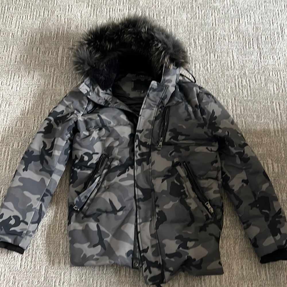 Point Zero Duvet Down Premium Below 20 Degrees Coat Jacket camouflage